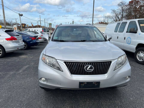 2010 Lexus RX 350 for sale at M & J Auto Sales in Attleboro MA