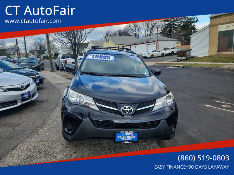 2015 Toyota RAV4 for sale at CT AutoFair in West Hartford CT