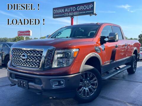 2016 Nissan Titan XD for sale at Divan Auto Group in Feasterville Trevose PA