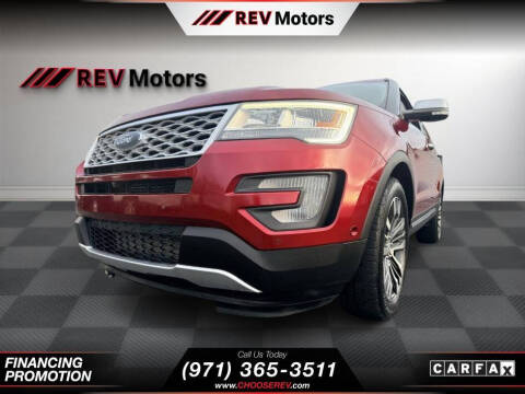 2017 Ford Explorer Platinum