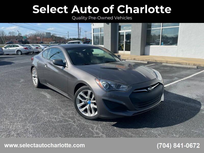 2013 Hyundai Genesis Coupe for sale at Select Auto of Charlotte in Matthews NC