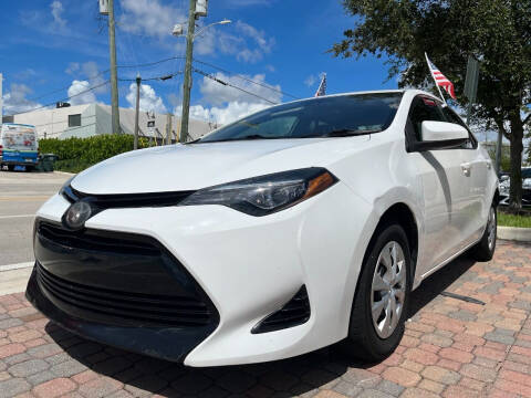 2018 Toyota Corolla for sale at JT AUTO INC in Oakland Park FL