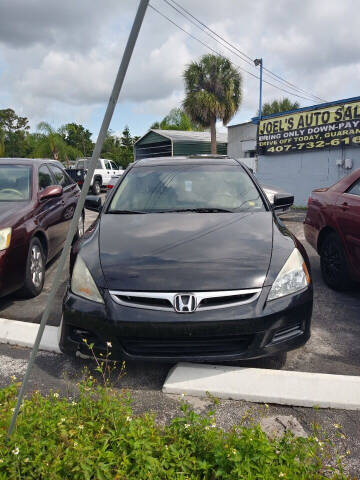 2007 Honda Accord for sale at JOEL'S AUTO SALES & BUY HERE PAY HERE in Longwood FL