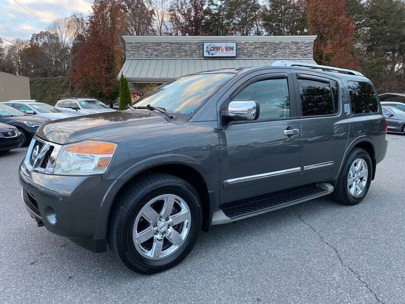 2012 Nissan Armada for sale at Driven Pre-Owned in Lenoir NC