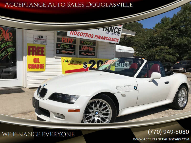 2000 BMW Z3 for sale at Acceptance Auto Sales Douglasville in Douglasville GA