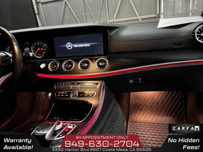 2018 Mercedes-Benz E-Class E 400 4MATIC
