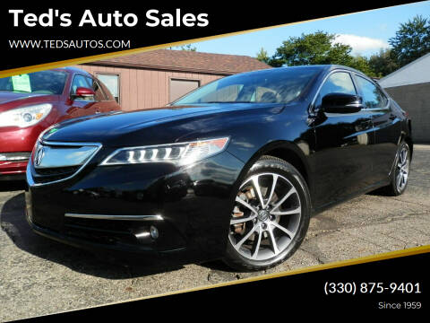 2015 Acura TLX for sale at Ted's Auto Sales in Louisville OH