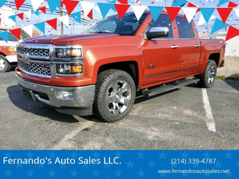 2015 Chevrolet Silverado 1500 for sale at Fernando's Auto Sales LLC. in Dallas TX