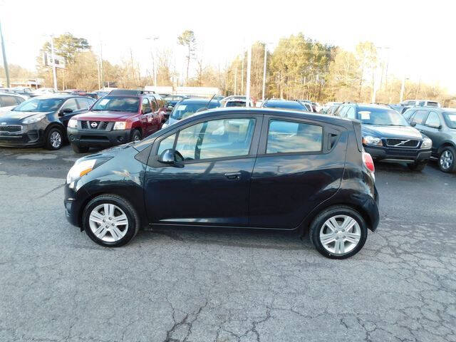 Black 2015 Chevrolet Spark LS CVT LS CVT 4dr Hatchback 2