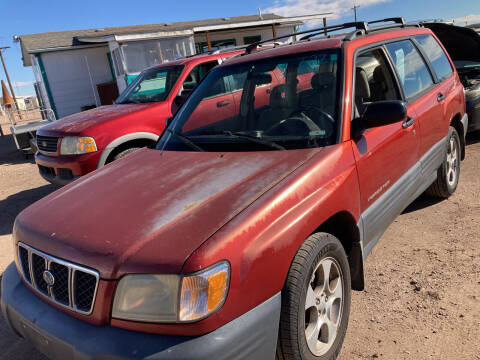 2001 Subaru Forester for sale at PYRAMID MOTORS - Fountain Lot in Fountain CO