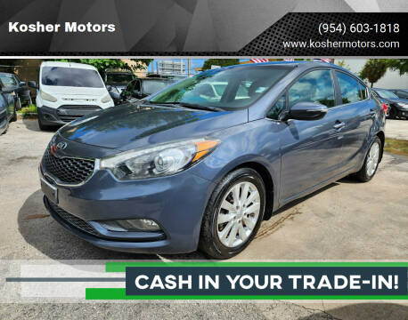 2015 Kia Forte for sale at Kosher Motors in Hollywood FL