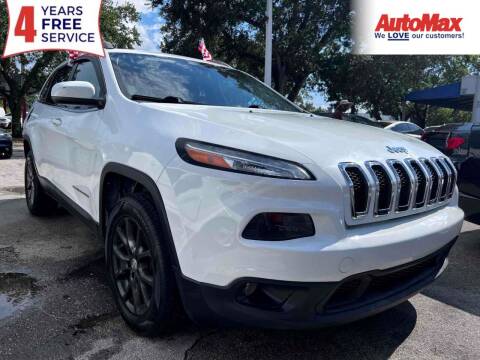 2015 Jeep Cherokee for sale at Auto Max in Hollywood FL