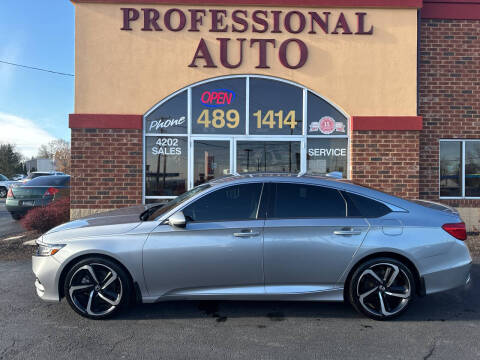 2020 Honda Accord for sale at Professional Auto Sales & Service in Fort Wayne IN