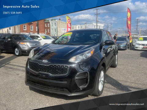 2018 Kia Sportage for sale at Impressive Auto Sales in Philadelphia PA