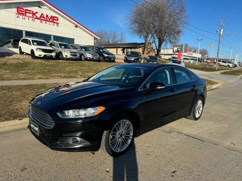 2016 Ford Fusion for sale at Efkamp Auto Sales in Des Moines IA