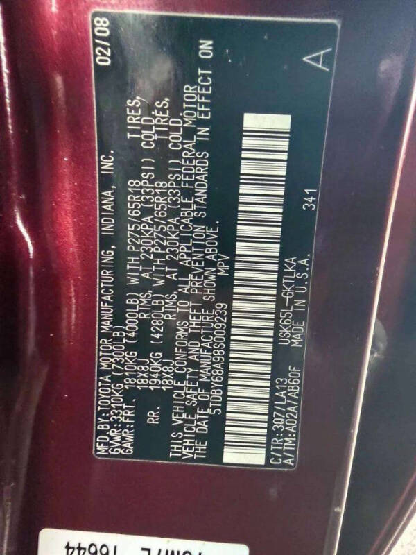 2008 Toyota Sequoia Limited