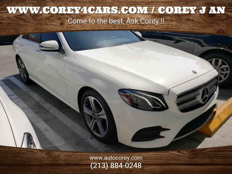 2018 Mercedes-Benz E-Class for sale at WWW.COREY4CARS.COM / COREY J AN in Los Angeles CA