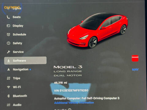 2021 Tesla Model 3 Long Range
