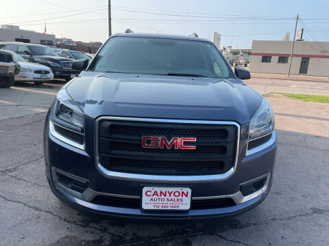 2014 GMC Acadia for sale at Canyon Auto Sales LLC in Sioux City IA