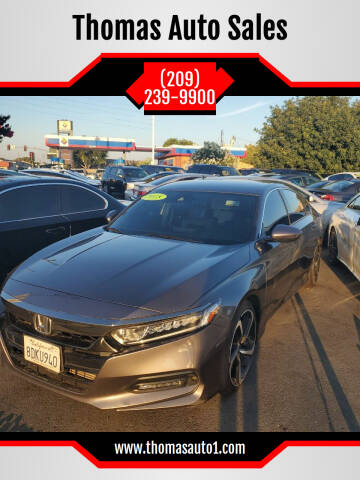 2018 Honda Accord for sale at Thomas Auto Sales in Manteca CA