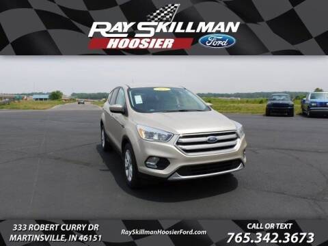 2017 Ford Escape for sale at Ray Skillman Hoosier Ford in Martinsville IN