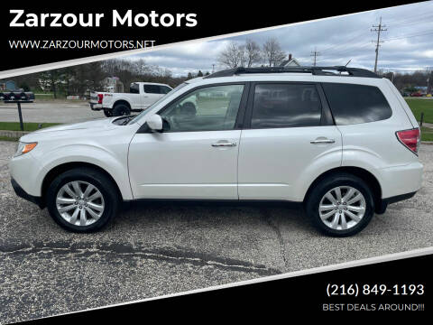 2013 Subaru Forester for sale at Zarzour Motors in Chesterland OH