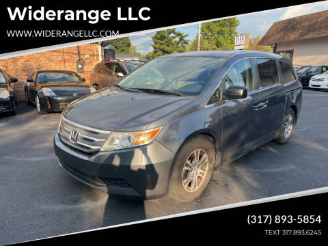 2013 Honda Odyssey for sale at Widerange LLC in Greenwood IN
