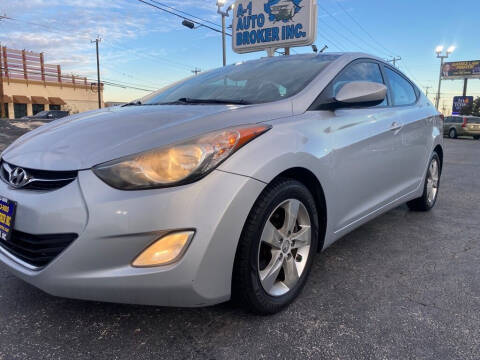 2012 Hyundai Elantra for sale at A-1 Auto Broker Inc. in San Antonio TX