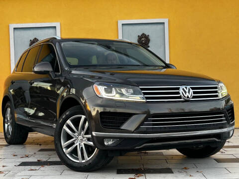 2016 Volkswagen Touareg for sale at Paradise Motor Sports LLC in Lexington KY