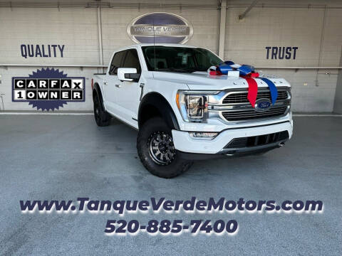 2021 Ford F-150 for sale at TANQUE VERDE MOTORS in Tucson AZ