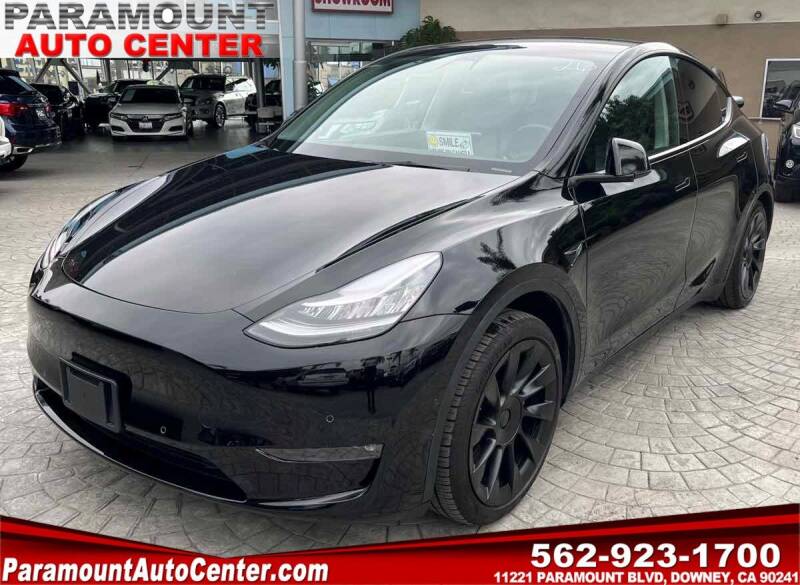 2022 Tesla Model Y for sale at PARAMOUNT AUTO CENTER in Downey CA