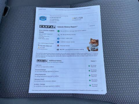 2010 Toyota Tundra Grade