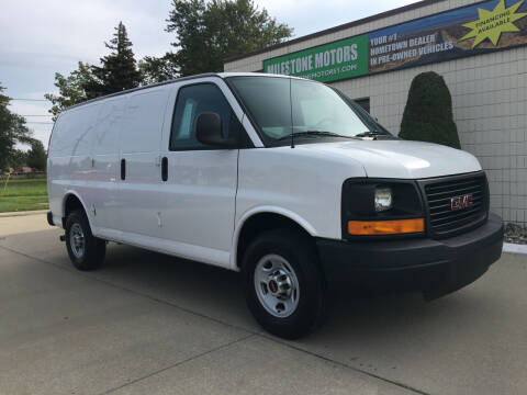 2015 GMC Savana Cargo for sale at MILESTONE MOTORS in Chesterfield MI