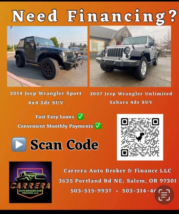 Used 2014 Jeep Wrangler Sport with VIN 1C4AJWAGXEL135542 for sale in Salem, OR