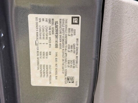 2017 GMC Savana LT 2500