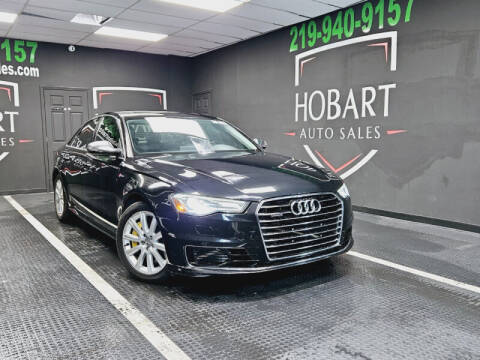 2016 Audi A6 for sale at Hobart Auto Sales in Hobart IN