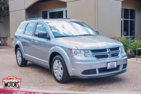 2020 Dodge Journey for sale at Mcandrew Motors in Arlington TX