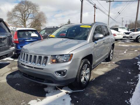 2016 Jeep Compass for sale at Peter Kay Auto Sales in Alden NY