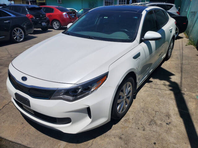 2017 Kia Optima Plug-In Hybrid for sale at Del Fresno Motors in Los Angeles, CA