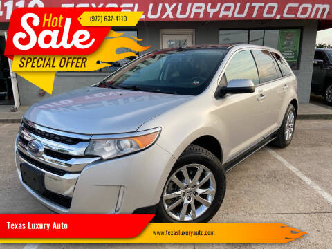2012 Ford Edge for sale at Texas Luxury Auto in Cedar Hill TX