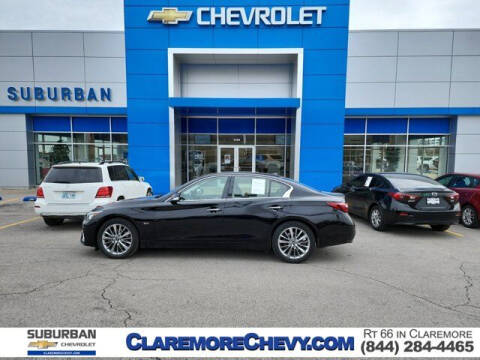 2018 Infiniti Q50 for sale at CHEVROLET SUBURBANO in Claremore OK