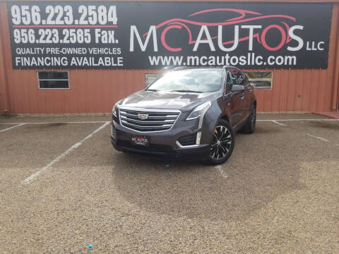 2017 Cadillac XT5 for sale at MC Autos LLC in Pharr TX