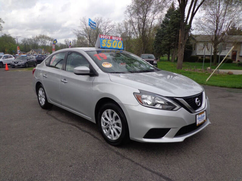 2019 Nissan Sentra for sale at North American Credit Inc. in Waukegan IL