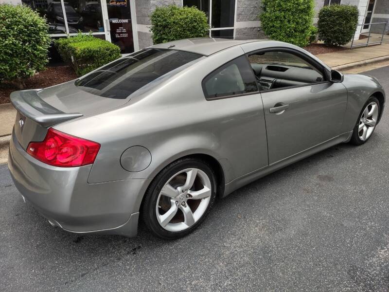 2006 Infiniti G35 for sale at Weaver Motorsports Inc in Cary NC
