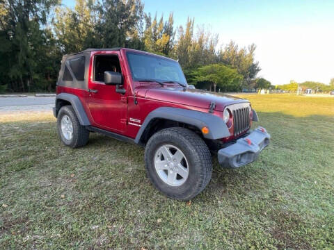 2012 Jeep Wrangler for sale at Car Depot in Homestead FL