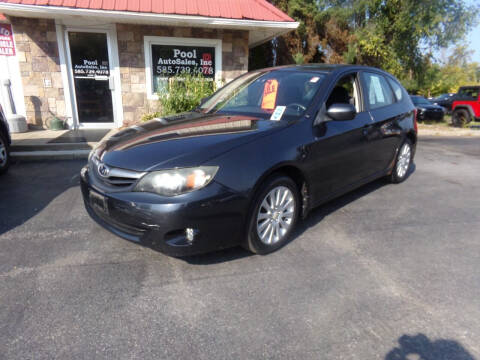 2011 Subaru Impreza for sale at Pool Auto Sales Inc in Spencerport NY