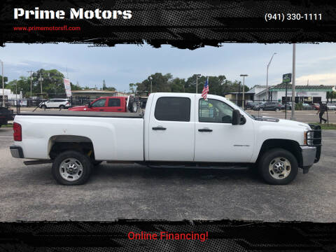 2011 Chevrolet Silverado 2500HD for sale at Prime Motors in Sarasota FL