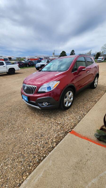 Used 2015 Buick Encore Leather with VIN KL4CJCSB4FB134558 for sale in Madison, SD
