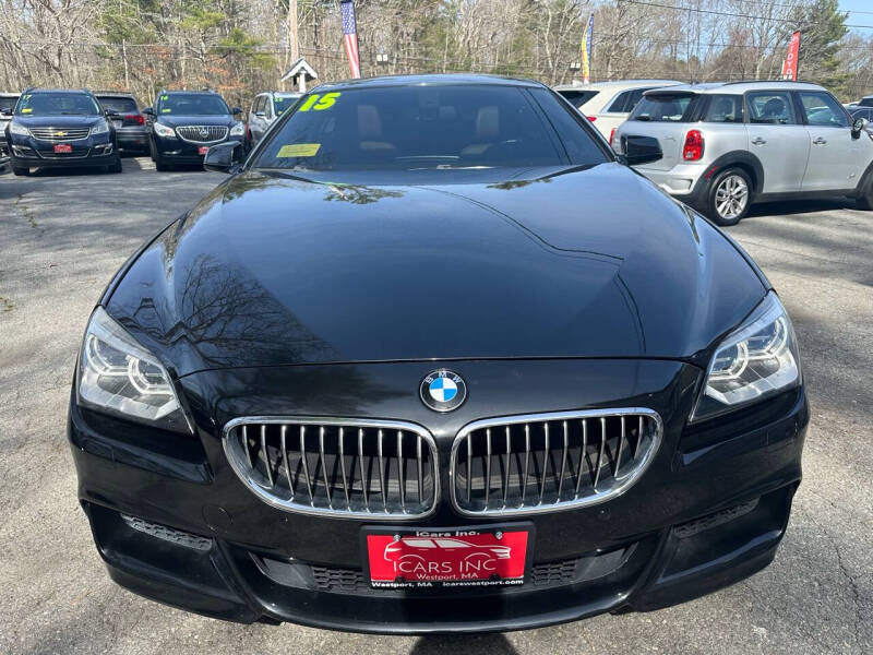 Used 2015 BMW 6 Series 640i with VIN WBA6B8C59FD452974 for sale in Westport, MA