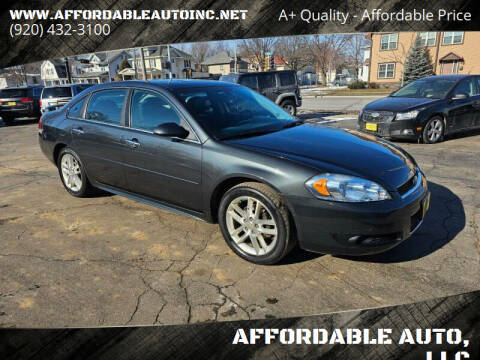 2014 Chevrolet Impala Limited for sale at AFFORDABLE AUTO, LLC in Green Bay WI